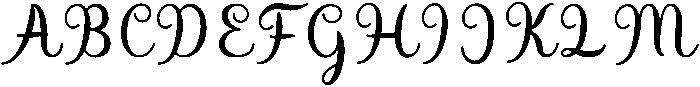 Butterfly Regular otf (400) Font UPPERCASE