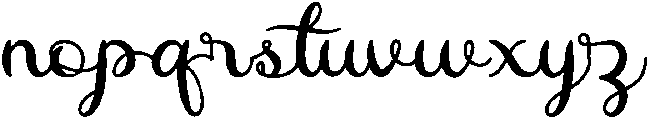 Butterfly Regular otf (400) Font LOWERCASE