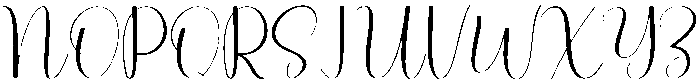 Butterfly Regular otf (400) Font UPPERCASE
