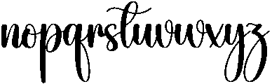 Butterfly Regular otf (400) Font LOWERCASE