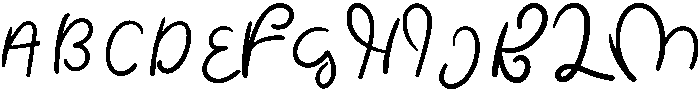 Butterfly Regular otf (400) Font UPPERCASE