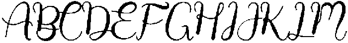 Butterfly Regular otf (400) Font UPPERCASE