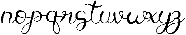 Butterfly Regular otf (400) Font LOWERCASE