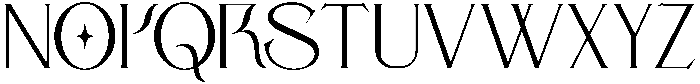 Butterfly Regular otf (400) Font UPPERCASE