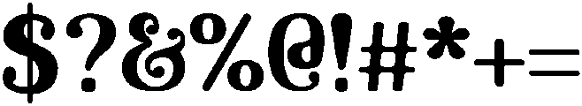 Butterfly Regular otf (400) Font OTHER CHARS