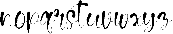 Butterfly Regular ttf (400) Font LOWERCASE