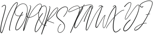 Butterfly Signature Regular otf (400) Font UPPERCASE