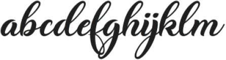 Butterfly Wish Regular ttf (400) Font LOWERCASE