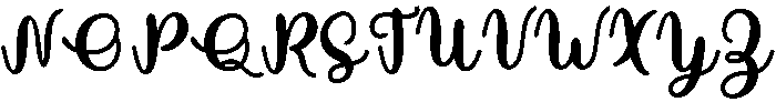 Butterfly otf (400) Font UPPERCASE