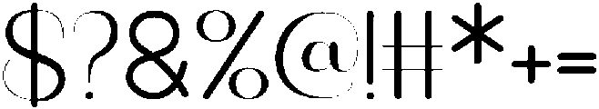 Butterfly otf (400) Font OTHER CHARS