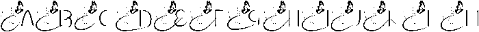 Butterfly otf (400) Font UPPERCASE