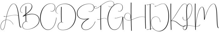 Buttergarlic Regular otf (400) Font UPPERCASE
