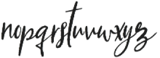 Buttermilk Farmhouse Italic otf (400) Font LOWERCASE