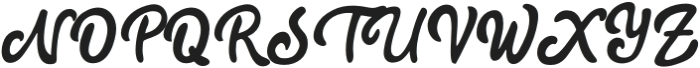 Buttersalt Italic otf (400) Font UPPERCASE