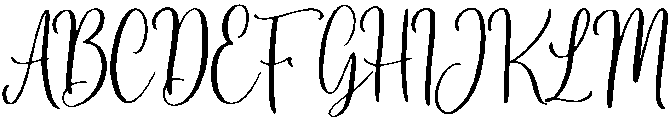 Butterscotch otf (400) Font UPPERCASE