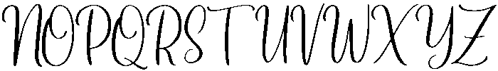 Butterscotch otf (400) Font UPPERCASE