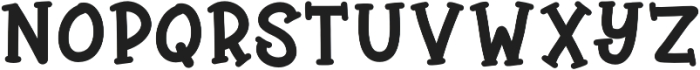 Buttersky Serif otf (400) Font UPPERCASE