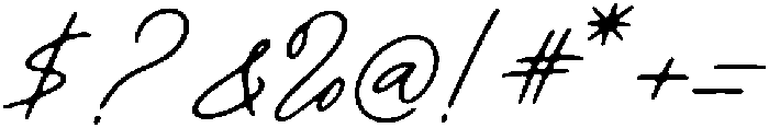 Buttery Coffee otf (400) Font OTHER CHARS