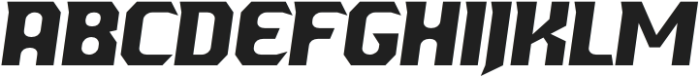 Buzer Rock otf (400) Font UPPERCASE