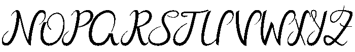 butterfly otf (400) Font UPPERCASE
