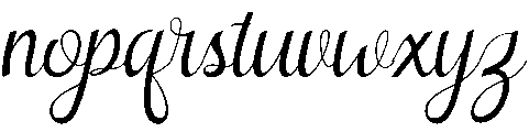 butterfly otf (400) Font LOWERCASE