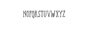 Buckley Font UPPERCASE