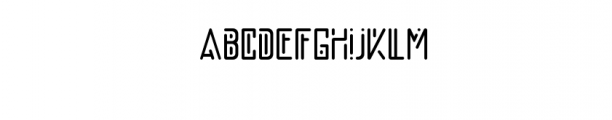 BuickFont.ttf Font UPPERCASE