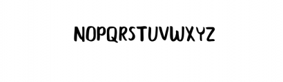 Bunbun.ttf Font UPPERCASE