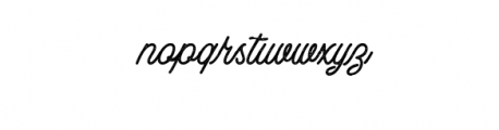 Buryland Script Stamped.otf Font LOWERCASE