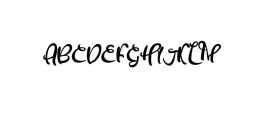 Bustoorg.otf Font UPPERCASE