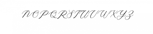 Butteringfont.OTF Font UPPERCASE