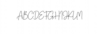 Buttervill Font UPPERCASE