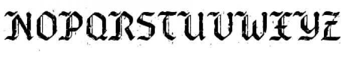 Bucanera Antiqued OT Font UPPERCASE