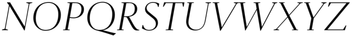 Buslingthorpe Italic Font UPPERCASE