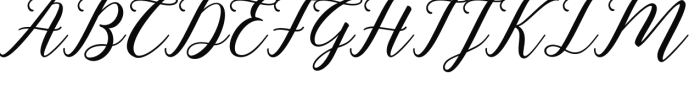 Butterflies Script Regular Font UPPERCASE