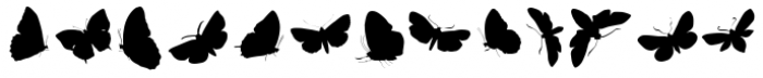Butterfly Effect Font UPPERCASE