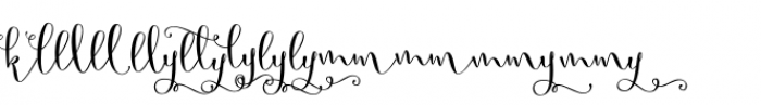 Butterfly Waltz Alt 1 Font LOWERCASE