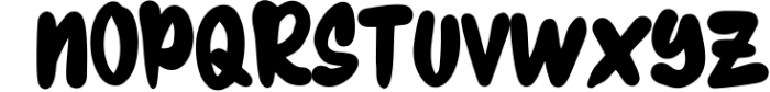 BubbleDamn Typeface Font LOWERCASE