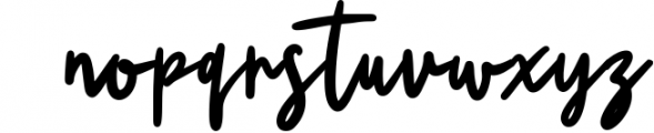 Bubllys Handwritten Font 2 Font LOWERCASE