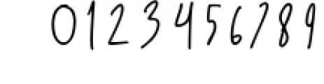 Bubllys Handwritten Font 3 Font OTHER CHARS