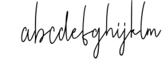 Bubllys Handwritten Font 3 Font LOWERCASE