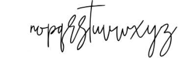 Bubllys Handwritten Font 3 Font LOWERCASE
