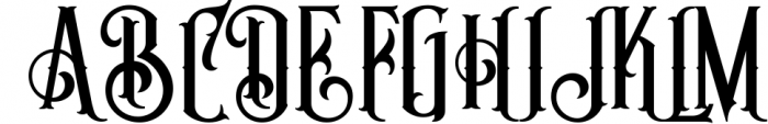 Bulges Typeface Font UPPERCASE