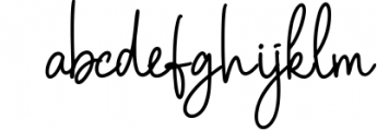 Bulghary Script Font LOWERCASE