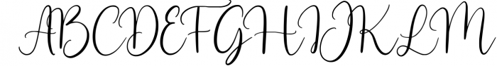 Bullvetti // Elegant Script Font Font UPPERCASE