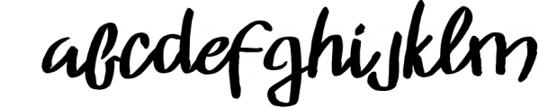 Bumpy Typeface 1 Font LOWERCASE
