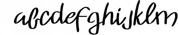 Bumpy Typeface 3 Font LOWERCASE