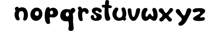 Buncits Cutes Typeface Font - 2 Style 1 Font LOWERCASE