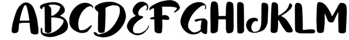 Bundhers Font UPPERCASE