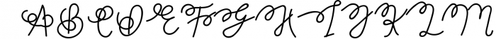 Bundulos - A modern calligraphy script font Font UPPERCASE